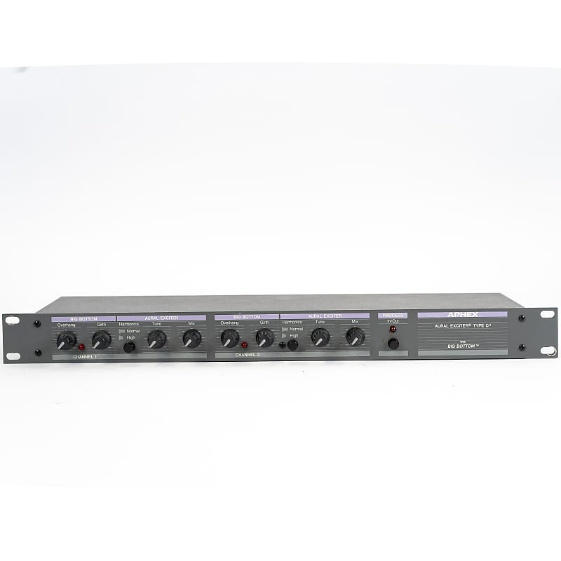 Aphex Model 104 Aural Exciter Type C2 with Big Bottom Rack