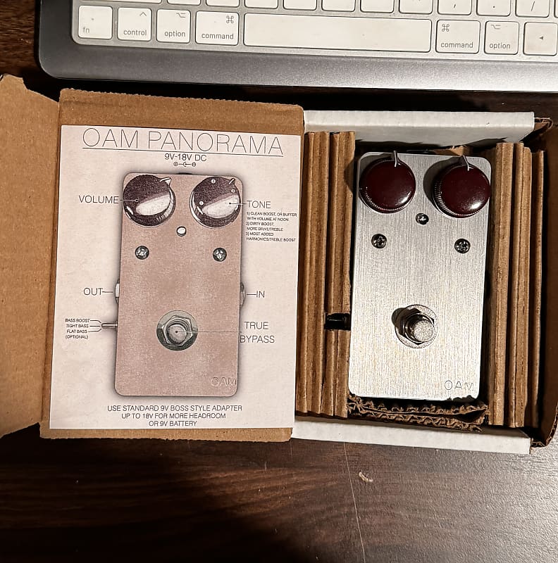 OATS AND MOLASSES (OAM) PANO BOOST｜black Oats and Molasses OAM Panorama Boost | Reverb