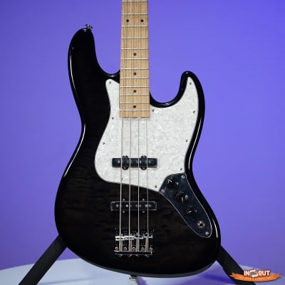 Carparelli  Custom Jazz Bass Black (QM) image 2