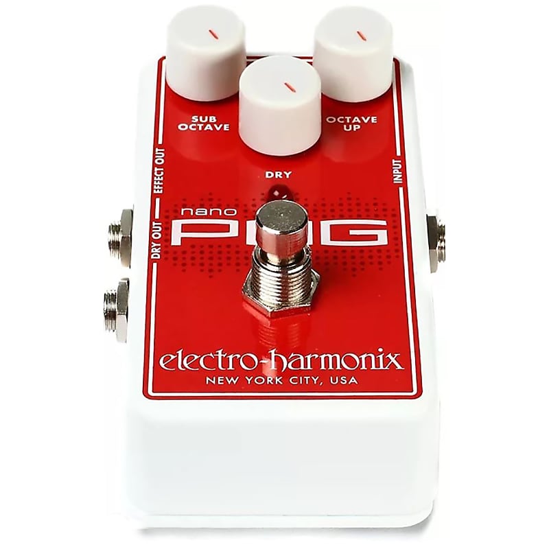 Electro-Harmonix EHX Nano POG Polyphonic Octave Generator Effects Pedal |  Reverb