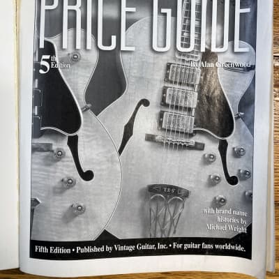 Vintage Guitar Price Guide 5th Edition, Greenwood/Wright 1996 image 2