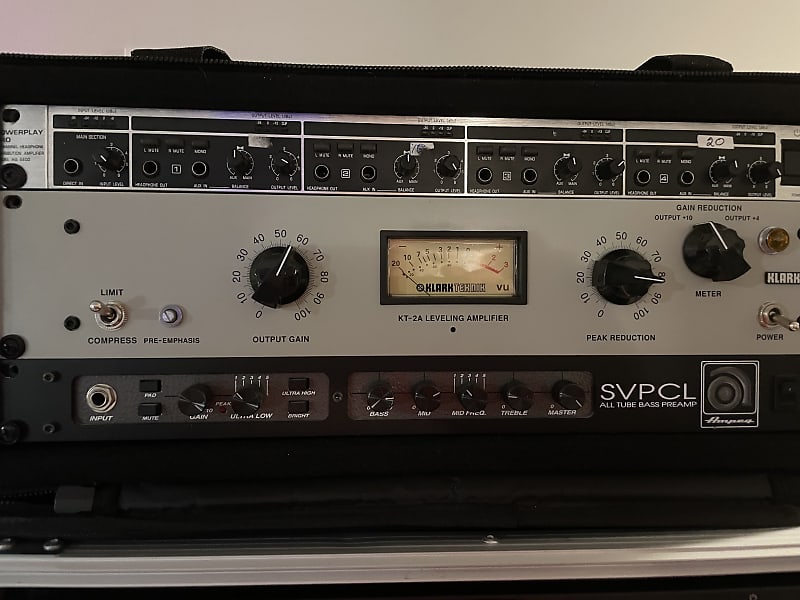 Ampeg SVPCL Bass Preamp Reverb