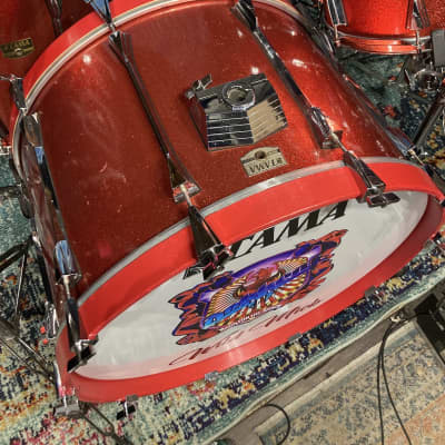 "Wild" Mick Brown's Dokken, Custom 1980s Tama Artstar II 4-Piece Set. 26", 18", 16", 14". image 6