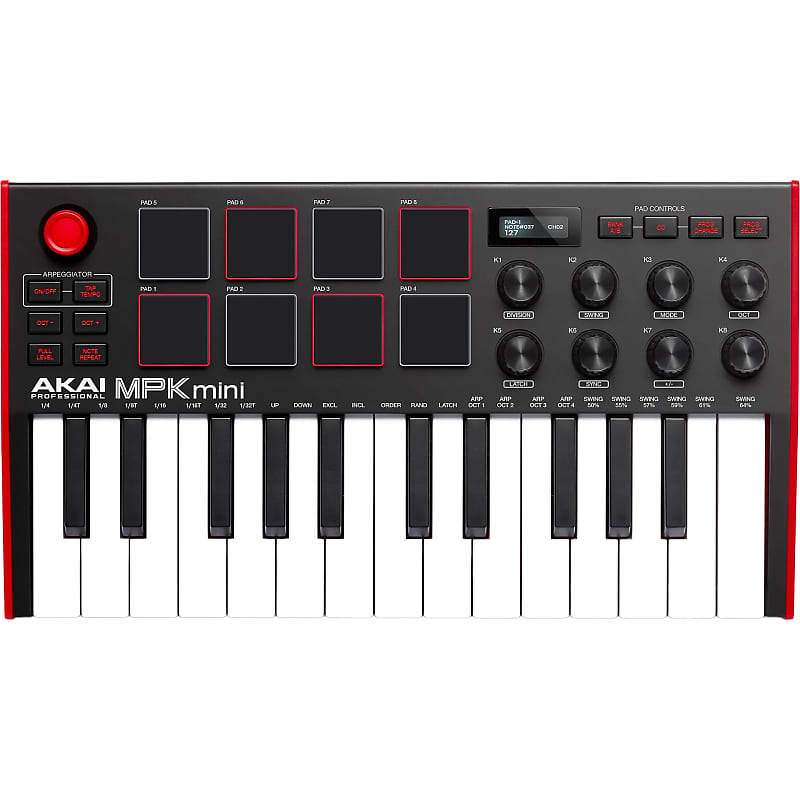 Akai MPK Mini MK3 25-Key Keyboard Controller image 1