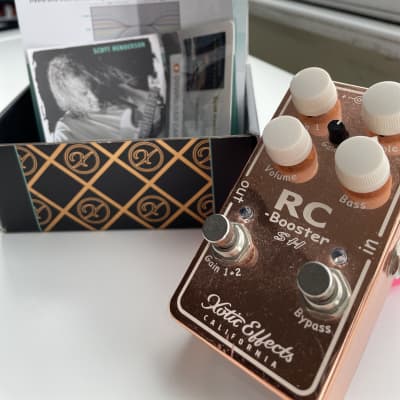 Reverb.com listing, price, conditions, and images for xotic-effects-rc-booster-scott-henderson