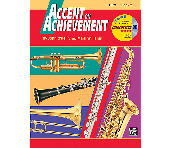 Accent on Achievement Book 2 - Flute <18255> Alfred Music image 1
