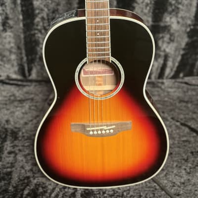 Takamine PT-407 parlor size New Yorker Guitar 2000 Hawaiian Koa