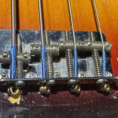 Fender Precision Bass 1958 - a beautiful all original 3-tone Sunburst example w/a Gold'gard ! image 21