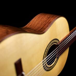 Marlon Navarro Alvarez Student Classical 2018 Classical Guitar Spruce/Palo Escrito image 7