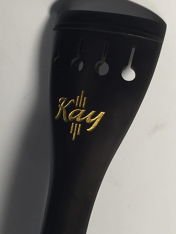 Kay Bass tailpieces  Gold / Silver, 1930s and 1940s designs image 1