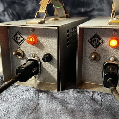 Two Pristine Neumann U67 1968's ༔ All original Nu67 and UC5 cables ༔ In perfect working condition image 21