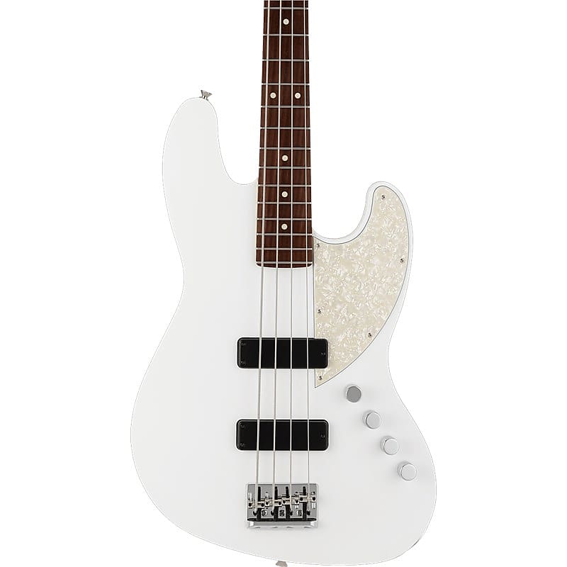 Fender FSR Made in Japan Elemental Jazz Bass, Nimbus White Fender FSR Made in Japan Elemental Jazz Bass, Nimbus White