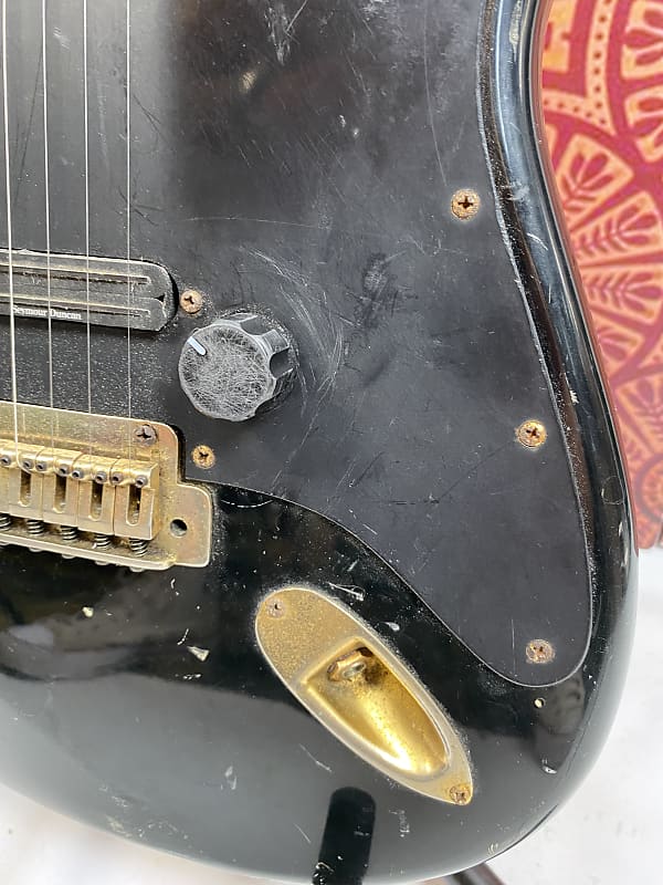 Bill Lawrence Swampcaster Single Pickup 80's - Black | Reverb