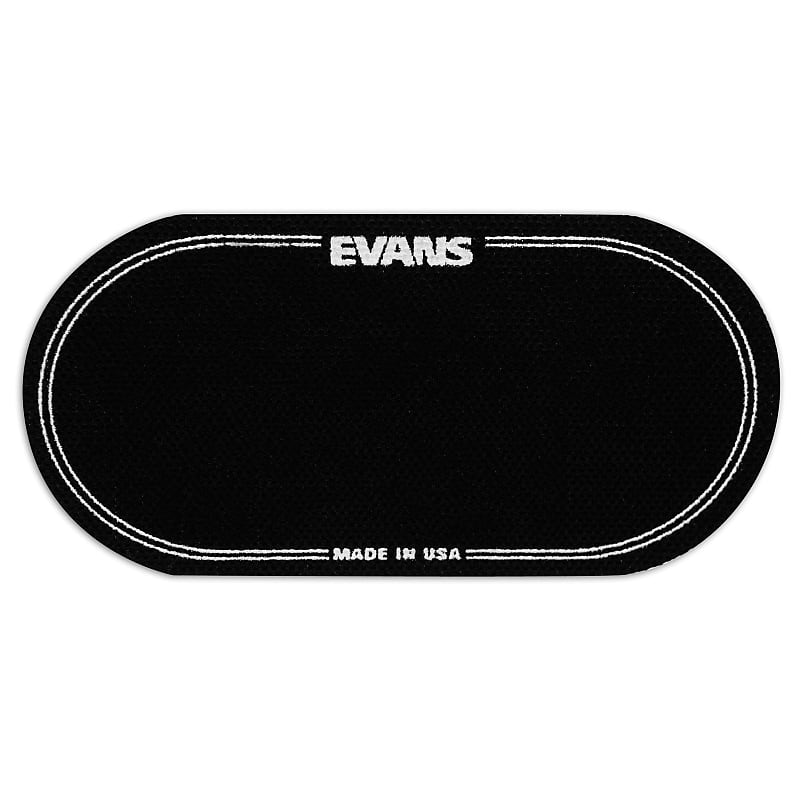 Evans EQ Double Pedal Patch, Black Nylon image 1