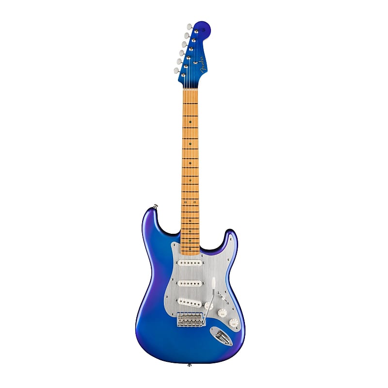 Fender Limited Edition H.E.R. Stratocaster 6-String Electric Guitar with Maple Fingerboard, Alder Body with Blue Marlin Finish (Right-Handed, Blue Marlin) image 1