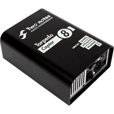 Two Notes Torpedo Captor 8 Compact Load Box Amp DI, 8 Ohm for sale