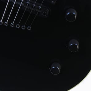 Kramer Assault 220 Plus Electric Guitar w/ EMG 81 and EMG 85 Active Humbuckers Black (00536) image 3