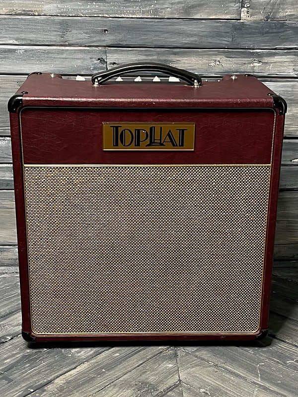 Used Top Hat Club Royale 20 1x12 Tube Combo Amp Burgandy Reverb