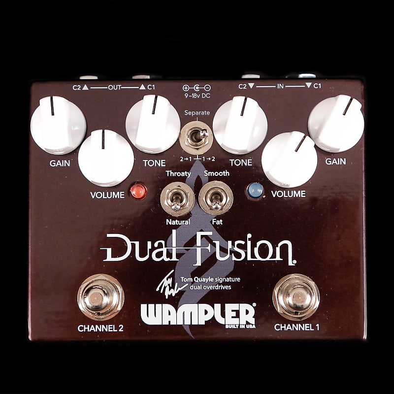 Wampler Dual Fusion Tom Quayle Signature Overdrive V2