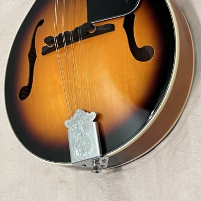 Savannah SA-100 Acoustic A Style Mandolin Gloss Sunburst image 7
