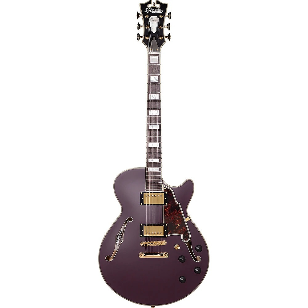 D'Angelico Deluxe SS Semi-Hollow Single Cutaway with Stop-Bar Tailpiece |  Reverb