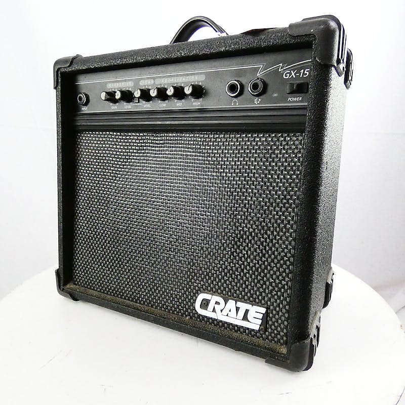 Used Crate GX15 GUITAR AMP Solid State Guitar Amps Reverb