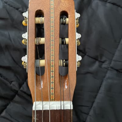 1960’s-70’s DeGama model 4202 Classical Guitar  Natural wood image 2