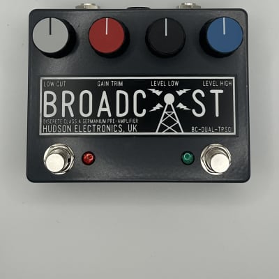 Reverb.com listing, price, conditions, and images for hudson-electronics-broadcast-dual-footswitch