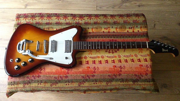 Vintage early 70s Ibanez Lawsuit Era Non Reverse Firebird