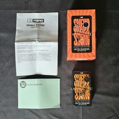 Electro-Harmonix Nano Small Stone EH4800 Phase Shifter V2 2021 - Present - Black image 8