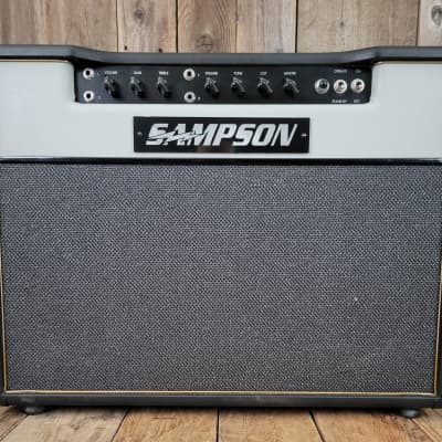 Samson Signed and Labeled Matchless DC 30 2X12 Amplifier - Black image 9