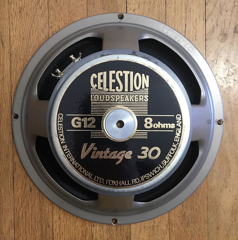 Celestion vintage sales 30 frequency response