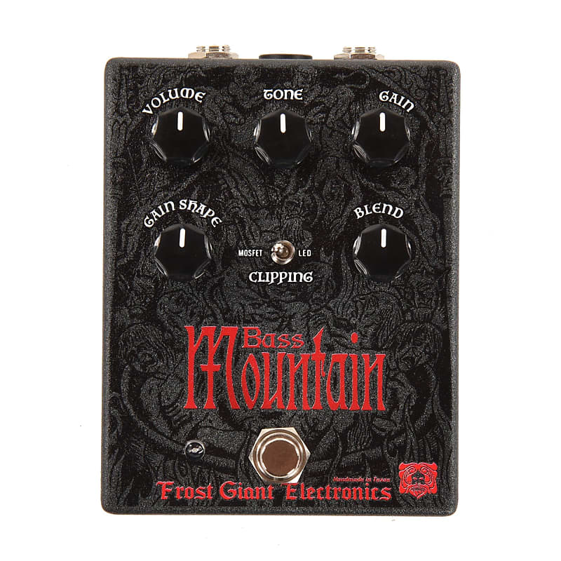Frost Giant Electronics Bass Mountain Distortion / Fuzz Effects Pedal