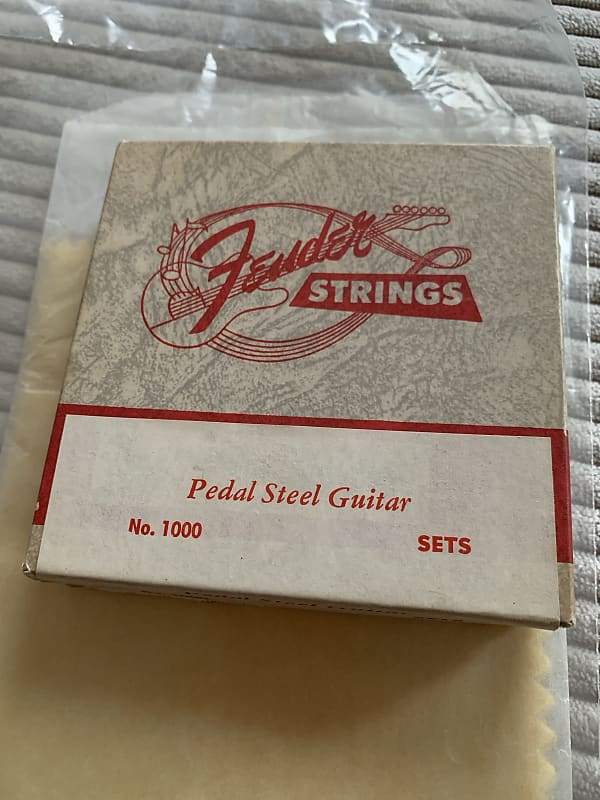 Vintage Rare Fender String Box 1960s Pedal Steel Case | Reverb España