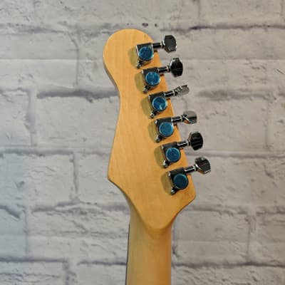 Cozart Semi Hollow Strat Style Electric Guitar image 8