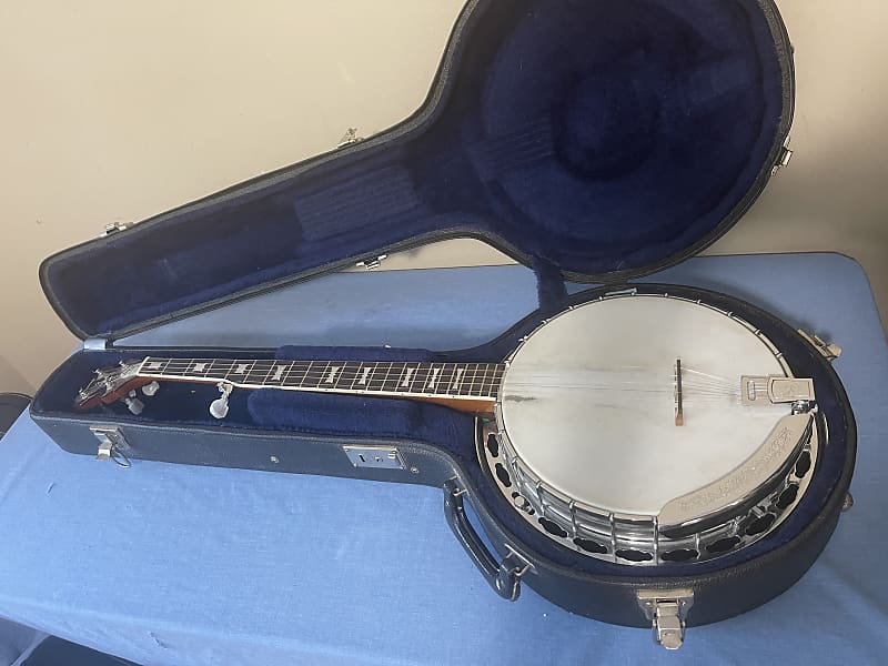 Vintage 1970’s Alvarez Deluxe Bowtie 5-string Banjo image 1