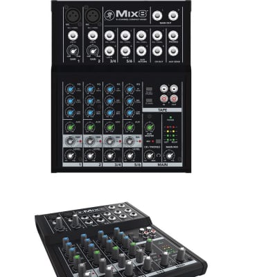 Mackie Mix8 8-Channel Compact Mixer | Reverb
