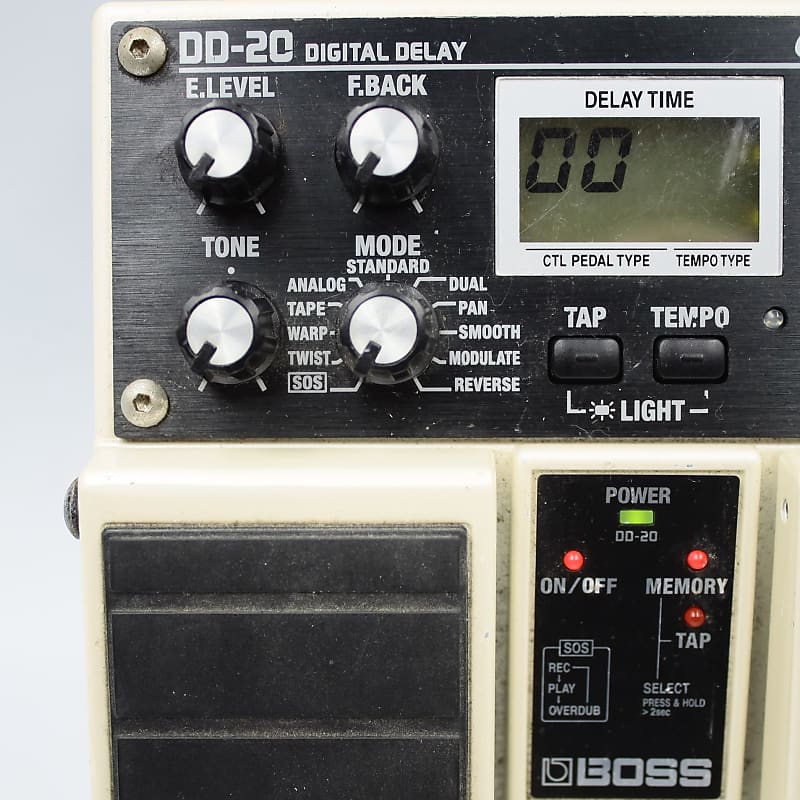 Boss DD-20 Giga Delay Digital Delay Guitar Effect Pedal G9B4053