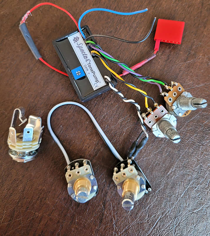 Tone Pump Spector プリアンプ Spector Tone Pump Active Tone Circuit Pre Amp