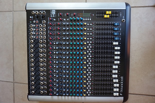 ミキサー Soundcraft Spirit M12 サウンドクラフト Soundcraft Spirit M12 | Sweetwater