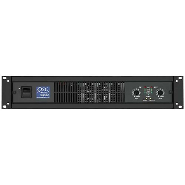 QSC QSC CX702 STEREO PWR AMP (Standard) Reverb