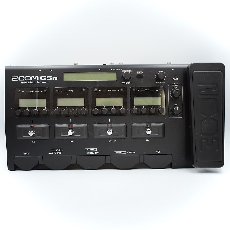 Zoom G5n Multi Effects Processor With Adapter Guitar effect pedal B76000287