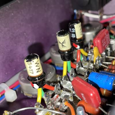 Pigdog  Destruction Department MK3 Tonebender Purple Tone-bender STC Transistor Sola Sound 1/1  Rare image 5