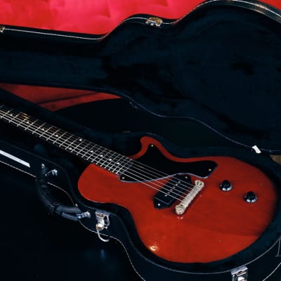 K-Line "KL Series" Single Cut Jr. Style Electric Guitar - Relic'd 2 Cherry Finish - Brand New! image 24