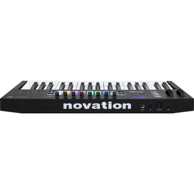 Novation Launchkey 37 MK3 USB MIDI Keyboard Controller (37-Key) Bundle with Monitor Headphones, Sustain Pedal & MIDI Cable image 5