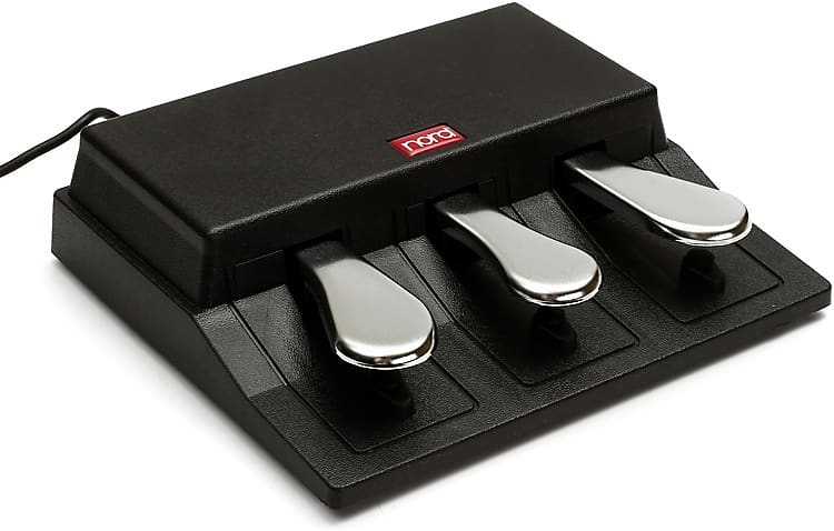 Nord Triple Pedal Unit for Nord Stage 2 and Stage 3 Pianos with Half-pedal Operation image 1