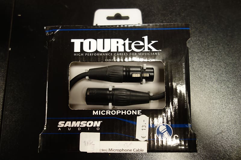 Samson SATM3 Tourtek Microphone Cable 3 foot 1 Meter image 1