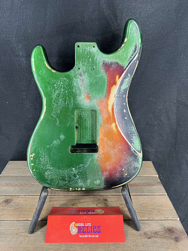 Custom Alder Wood Relic Solid Guitar Body Fit Stratocaster