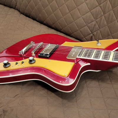 Rivolta MONDATA BARITONE VII Chambered Mahogany Body Maple Neck 6-String Electric Guitar w/Premium Soft Case image 13