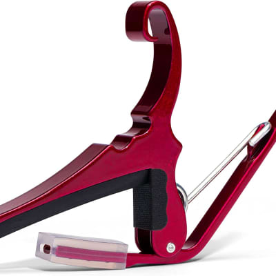 Kyser RED quick change Guitar capo for 6-string guitar KG6R image 3